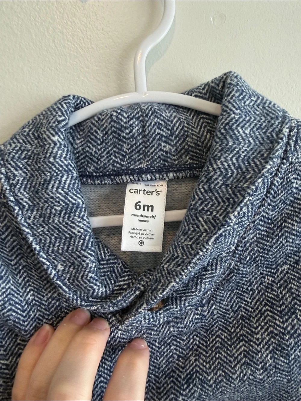 Carters cozy pullover